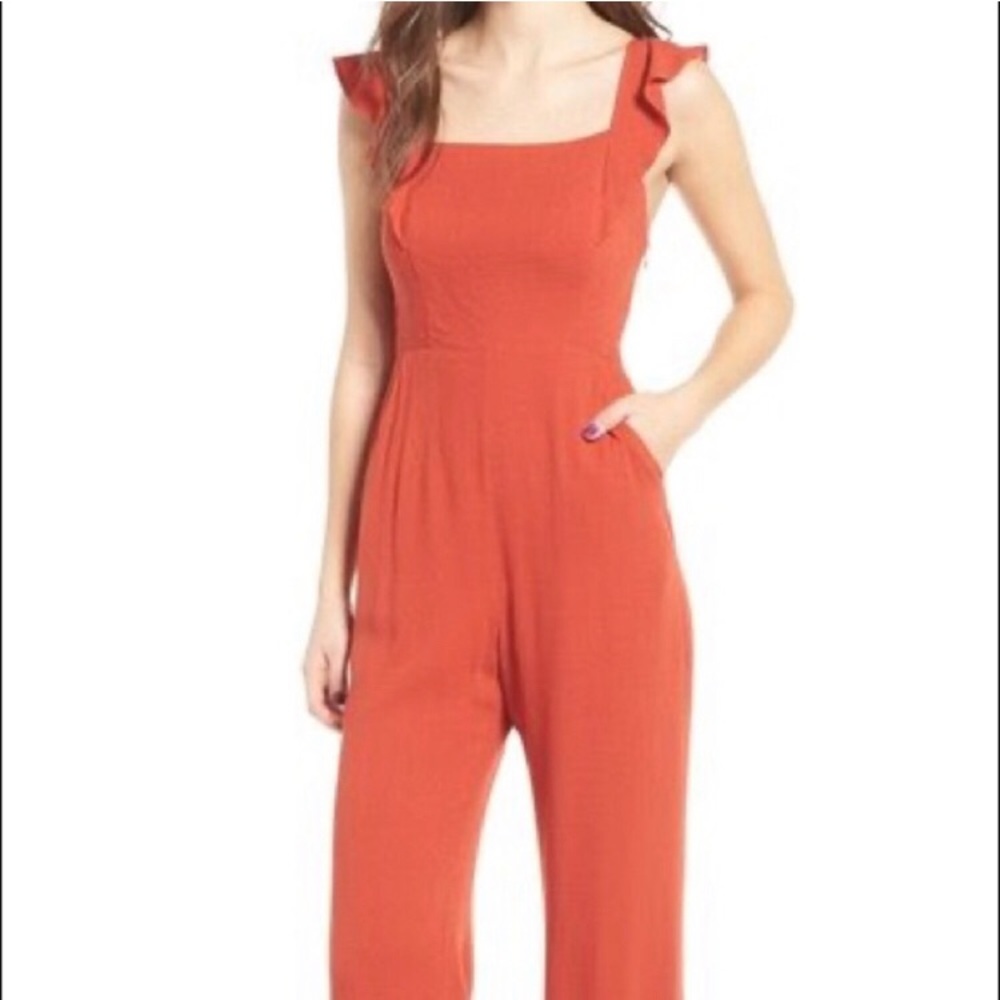*SOLD* ASTR the Label Burnt Orange Jumpsuit
